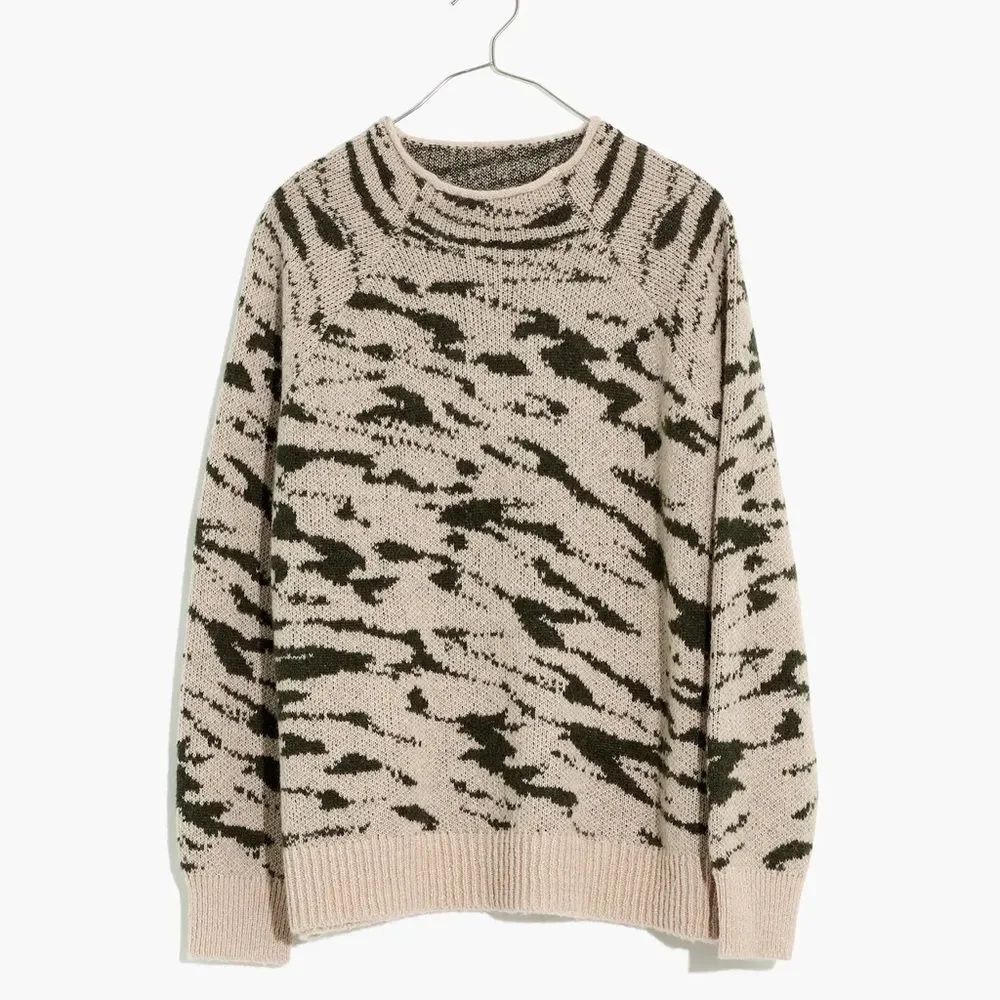 Madewell sweater Thornton mock neck pullover sweater